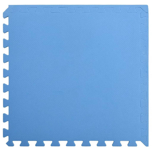 Tappetino a Incastro 12 pz 4,32 m² in Schiuma EVA Blu | homemem39