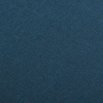 Sgabelli da Bar 2 pz Blu in Tessuto