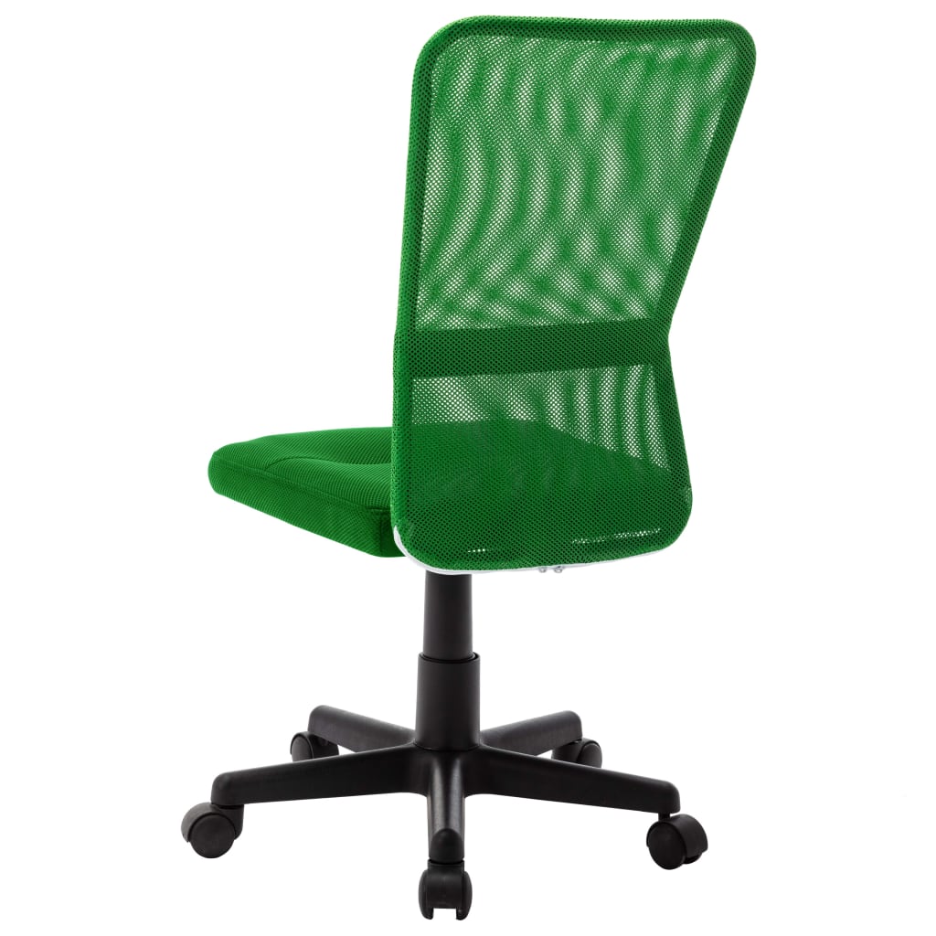 Sedia da Ufficio Verde 44x52x100 cm in Tessuto a Rete - homemem39