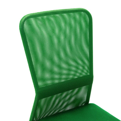 Sedia da Ufficio Verde 44x52x100 cm in Tessuto a Rete - homemem39