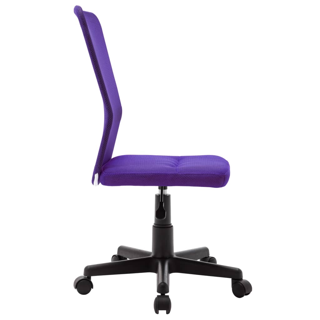 Sedia da Ufficio Viola 44x52x100 cm in Tessuto a Rete - homemem39