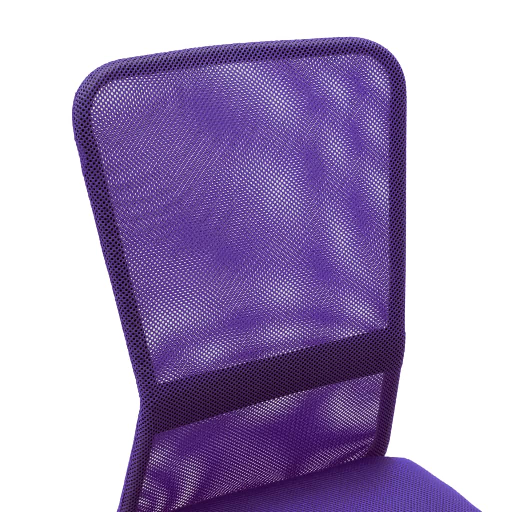 Sedia da Ufficio Viola 44x52x100 cm in Tessuto a Rete - homemem39