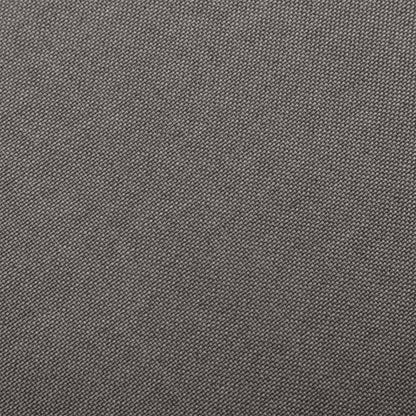 Sedia a Dondolo Grigio Chiaro in Tessuto