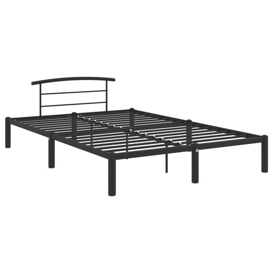 Giroletto Nero in Metallo 160x200 cm | homemem39