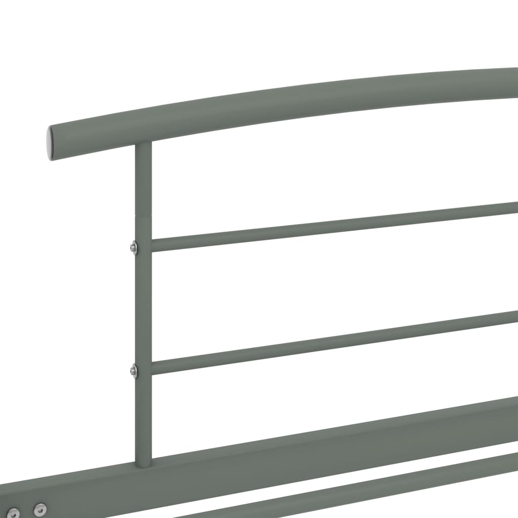 Giroletto Grigio in Metallo 90x200 cm | homemem39
