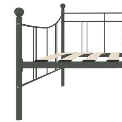 Telaio Divano Letto Grigio in Metallo 90x200 cm | homemem39