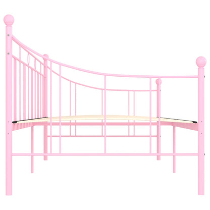 Telaio Divano Letto Rosa in Metallo 90x200 cm | homemem39
