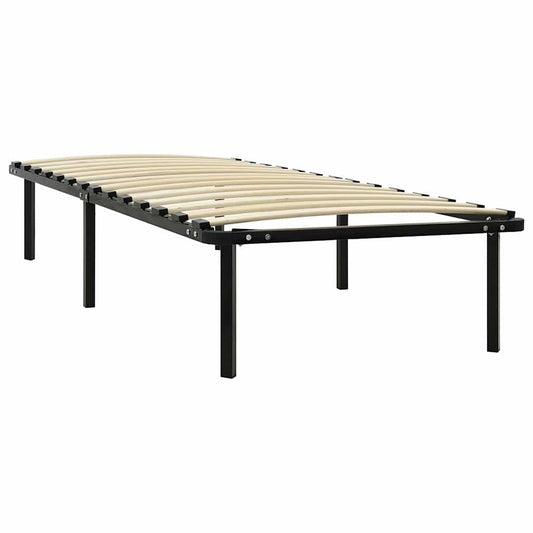 Giroletto Nero in Metallo 90x200 cm | homemem39
