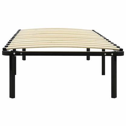 Giroletto Nero in Metallo 90x200 cm | homemem39