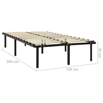 Giroletto Nero in Metallo 120x200 cm | homemem39