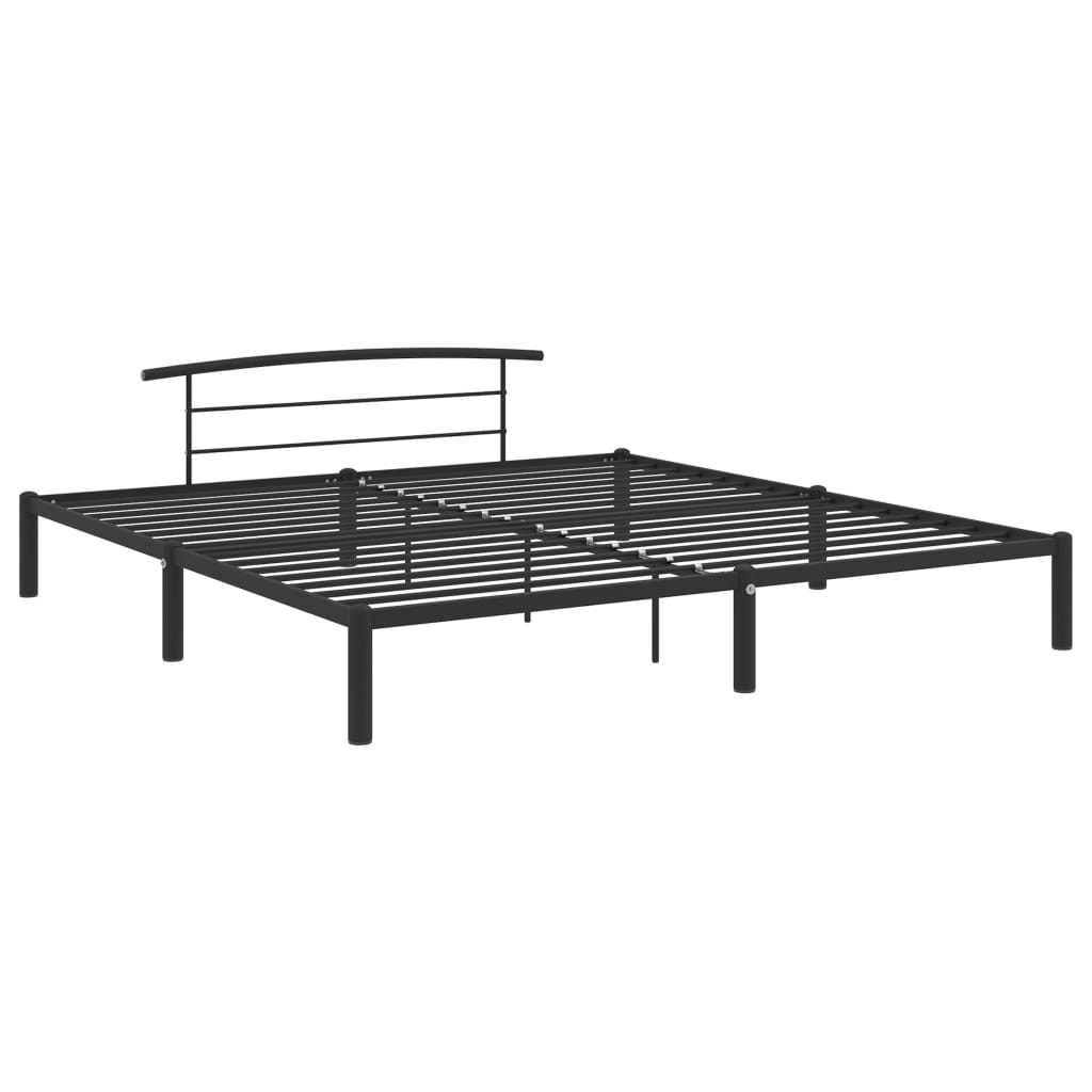 Giroletto Nero in Metallo 200x200 cm | homemem39