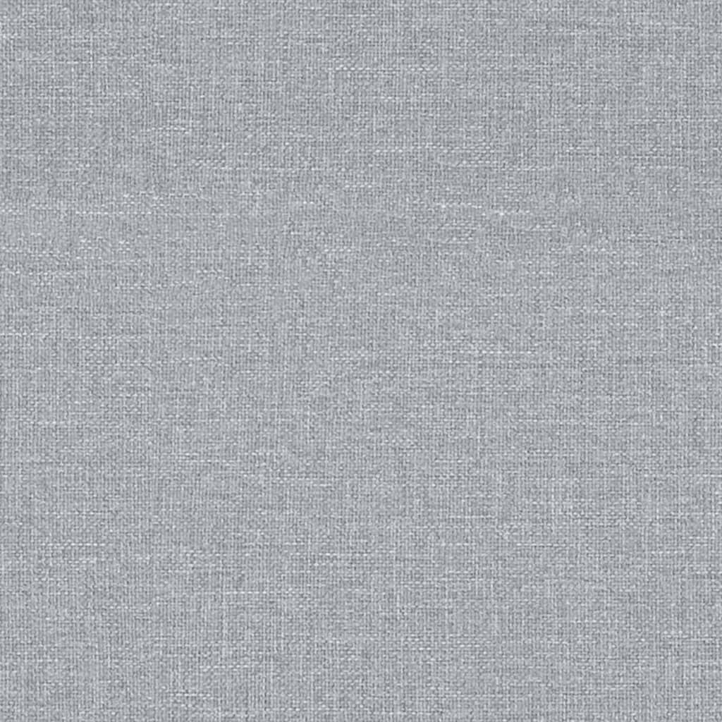 Poltrona Reclinabile in Tessuto Grigio Chiaro - homemem39