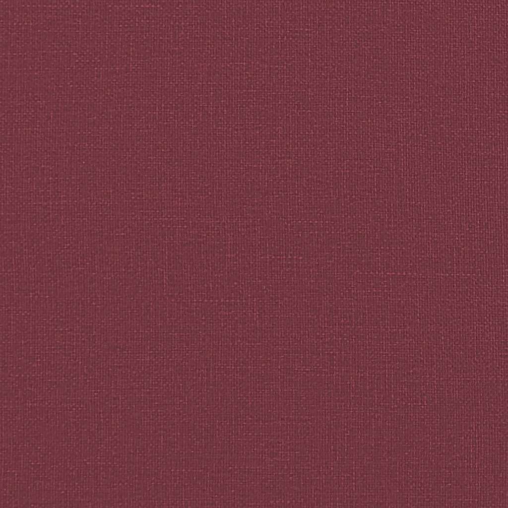 Poltrona Massaggiante Elettrica Rosso Vino in Tessuto - homemem39