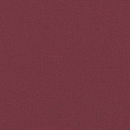 Poltrona Massaggiante Elettrica Rosso Vino in Tessuto - homemem39