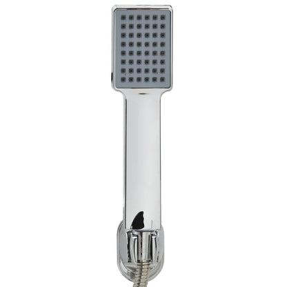 Soffione Doccia Manuale con Tubo 1,5 m Cromato - homemem39