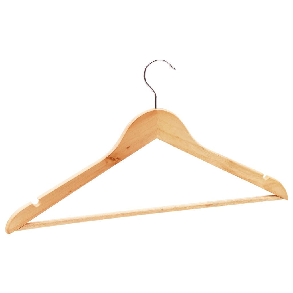 Set Appendiabiti 100 pz Antiscivolo in Legno Massello | homemem39