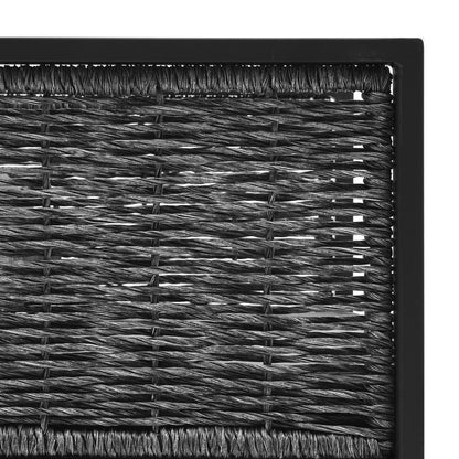 Set Divani da Giardino 8 pz con Cuscini in Polyrattan Antracite | homemem39