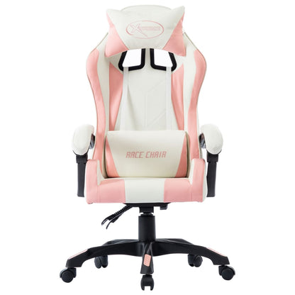 Sedia da Gaming Rosa in Similpelle | homemem39