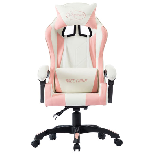 Sedia da Gaming Rosa in Similpelle | homemem39