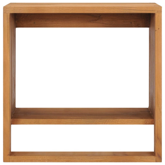 Porta Asciugamani a Parete 35x20x35 cm in Massello di Teak - homemem39