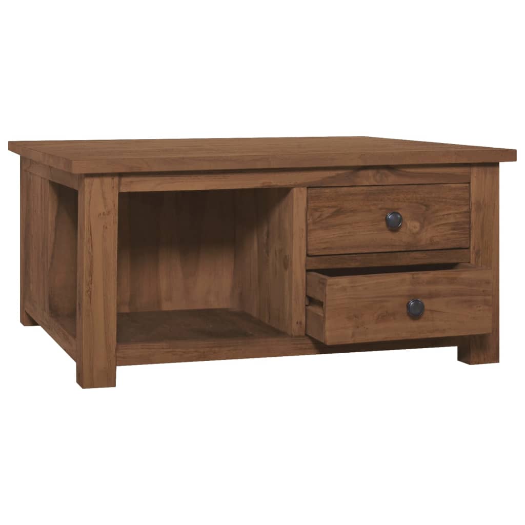 Tavolino da Salotto 68x68x33 cm in Legno Massello di Teak | homemem39