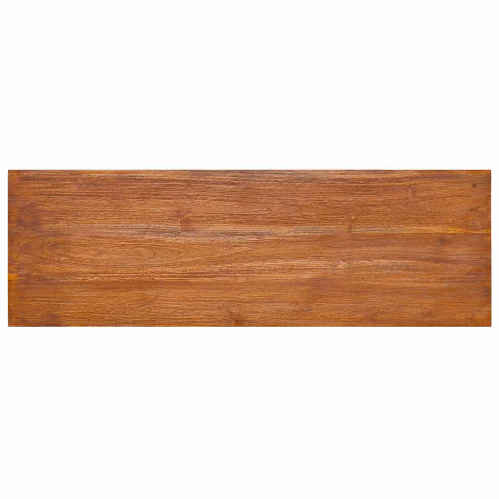 Mobile TV a Parete 90x30x30 cm in Legno Massello di Teak - homemem39