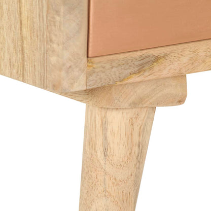 Mobile Porta TV 110x30x45 cm in Legno Massello di Mango | homemem39