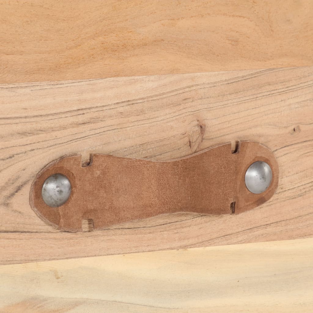 Tavolino da Salotto 90x50x35 cm in Legno Massello di Recupero | homemem39