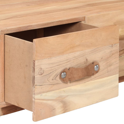 Tavolino da Salotto 90x50x35 cm in Legno Massello di Recupero | homemem39