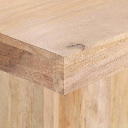 Tavolo da Pranzo 120x120x77 cm in Legno Massello di Mango | homemem39