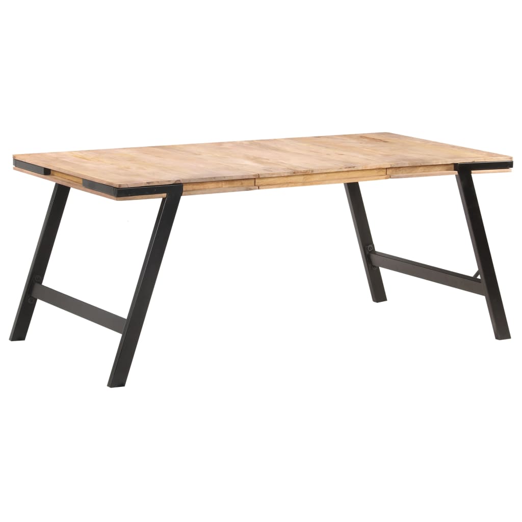 Tavolo da Pranzo 180x90x76 cm in Legno Massello di Mango | homemem39