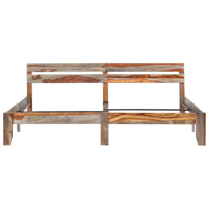 Giroletto senza Materasso in Legno Massello 200x200 cm | homemem39