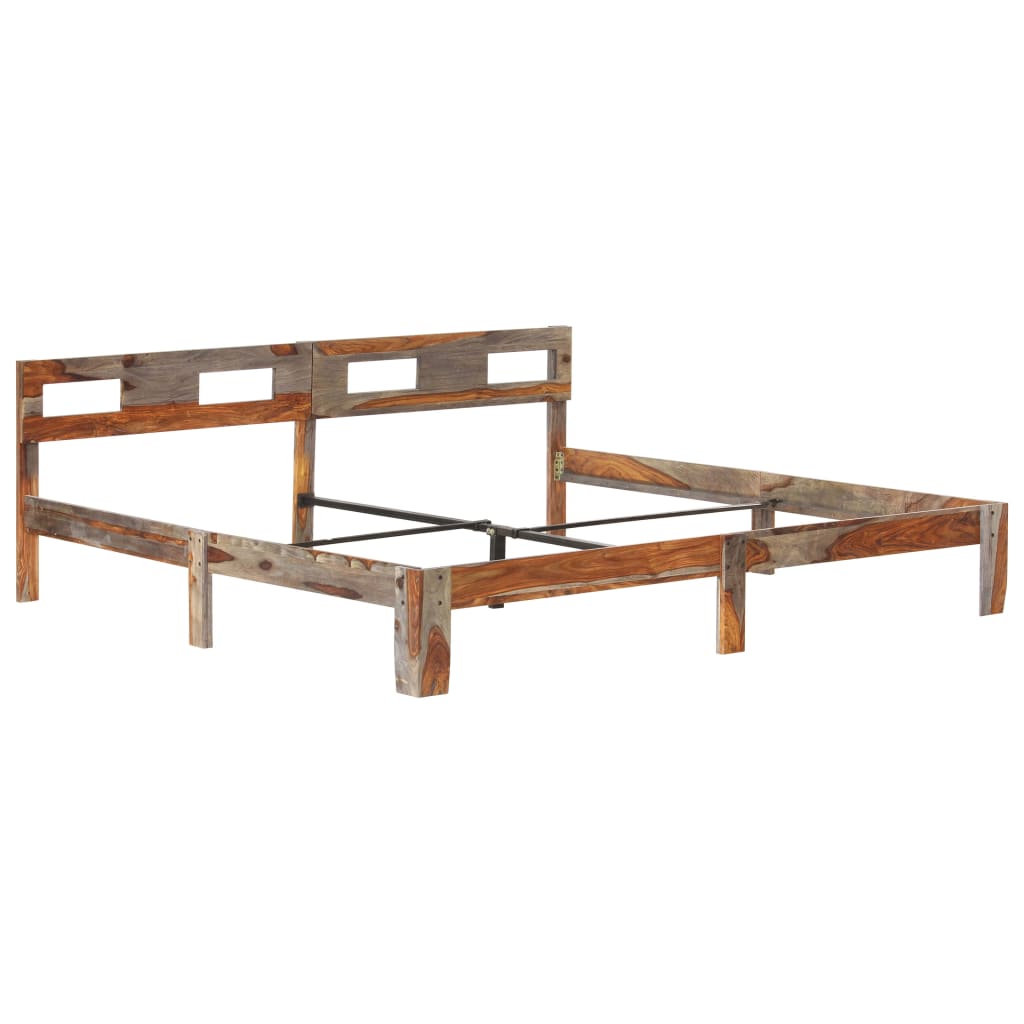 Giroletto senza Materasso in Legno Massello 200x200 cm | homemem39