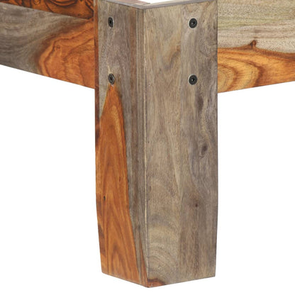 Giroletto senza Materasso in Legno Massello 200x200 cm | homemem39