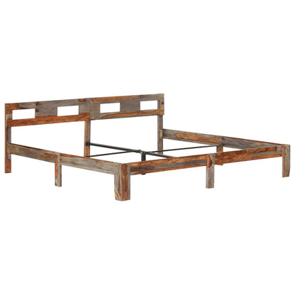 Giroletto senza Materasso in Legno Massello 200x200 cm | homemem39
