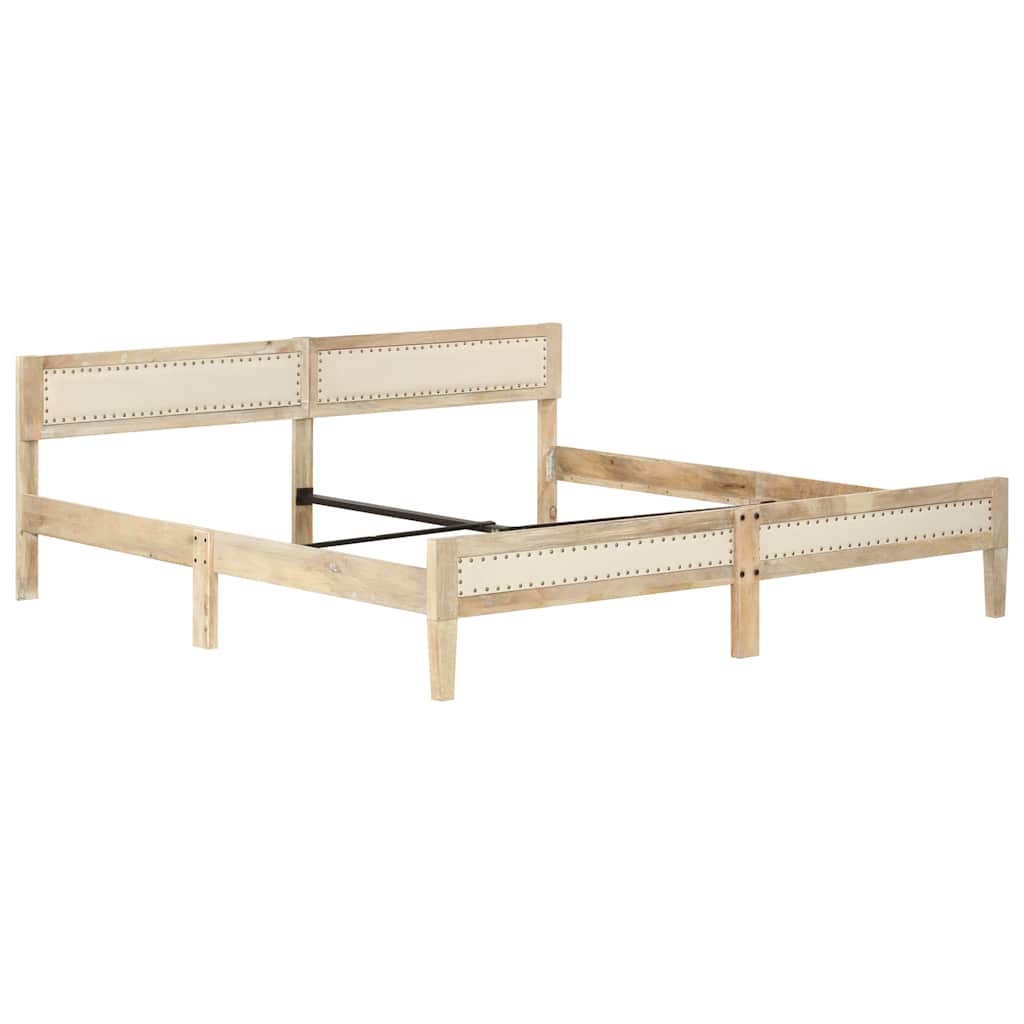 Giroletto in Legno Massello di Mango 200x200 cm
