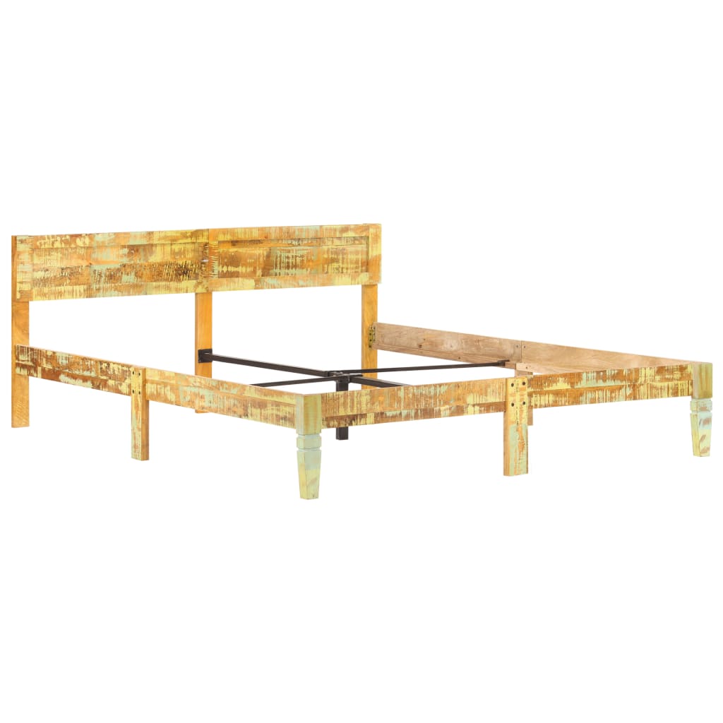 Giroletto in Legno Massello di Recupero 180x200 cm | homemem39