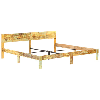 Giroletto in Legno Massello di Recupero 200x200 cm | homemem39