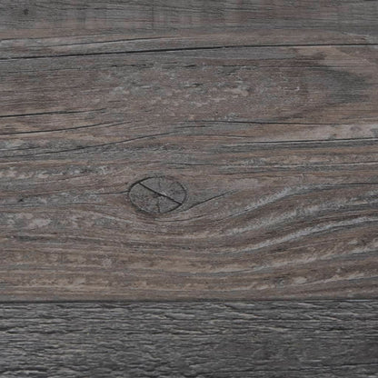 Listoni Pavimento PVC 5,02 m² 2mm Autoadesivi Legno Industriale - homemem39