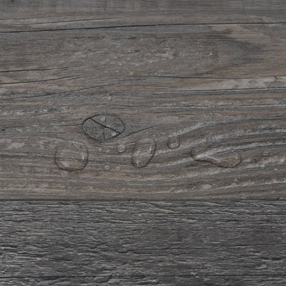 Listoni Pavimento PVC 5,02 m² 2mm Autoadesivi Legno Industriale - homemem39