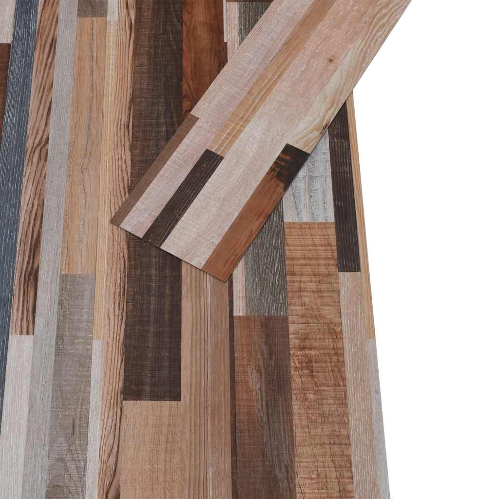 Listoni Pavimento PVC 5,02 m² 2 mm Autoadesivi Multicolore - homemem39