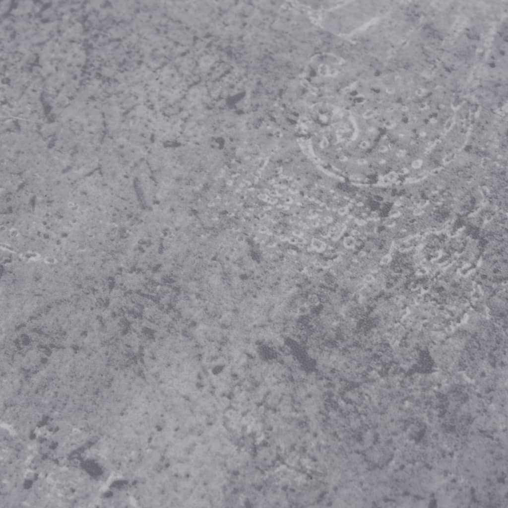 Listoni Pavimenti Non Autoadesivi PVC 5,26m² 2mm Grigio Cemento - homemem39