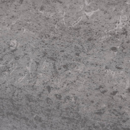 Listoni Pavimento in PVC 4,46 m² 3mm Autodesivi Marrone Cemento - homemem39