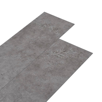 Listoni Pavimento PVC 5,02 m² 2 mm Autoadesivi Grigio Cemento - homemem39