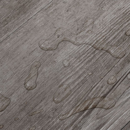 Listoni Pavimento in PVC 5,02 m² 2 mm Autoadesivi Legno Marrone - homemem39