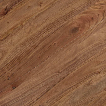 Tavolino da Salotto 65x65x32 cm in Legno Massello d'Acacia