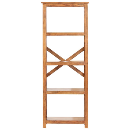 Libreria 60x30x160 cm Legno Massello Acacia Finitura Ambra | homemem39