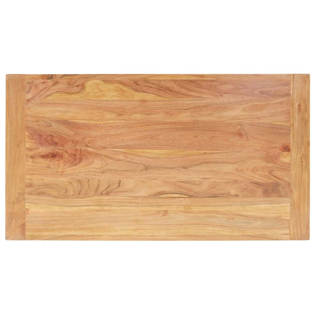 Tavolino da Salotto 110x60x35 cm Massello Acacia Finitura Ambra | homemem39