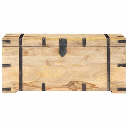 Baule 90x40x40 cm in Legno Massello di Mango
