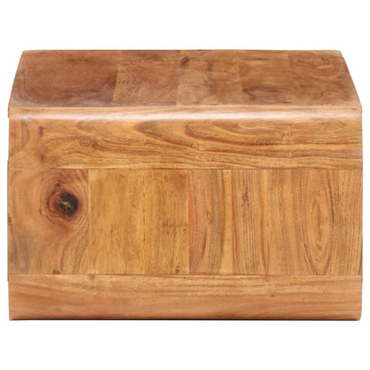 Tavolino da Salotto 90x50x30 cm in Legno Massello d'Acacia | homemem39